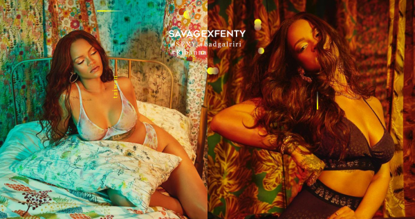 太辣了！Rihanna開創壞壞路線性感內衣品牌Savage x Fenty，最新性感宣傳照辣到鼻孔噴血！