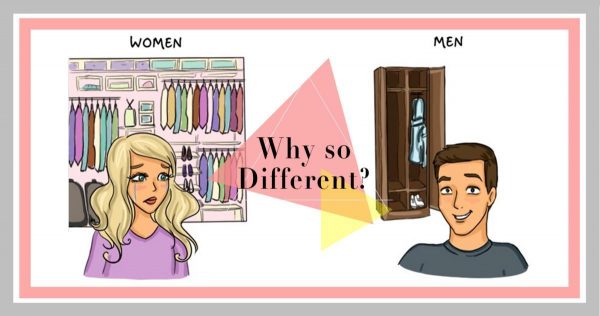 男女生的生活習慣大不同！從這幾張幽默中肯插畫，完美分析男女大差異！看完超有共鳴！