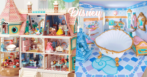 將整座迪士尼城堡搬回家！日本《迪士尼公仔屋》創刊號送豪華手作城堡，角色傢俱裝飾必收藏！