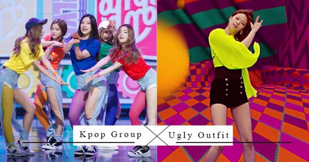 K-POP偶像們的黑歷史！盤點「最醜」打歌服！Red Velvet單邊絲襪配大破洞牛仔褲是甚麼？