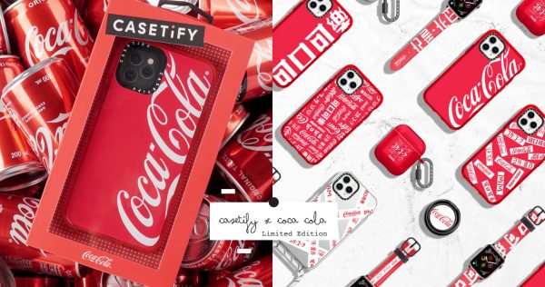 可口可樂迷看這邊！CASETiFY推Coca-Cola限定系列，經典紅色加入不同語言，仲有全球限量300個卡板箱！