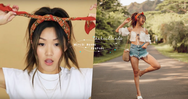 The Hair & Beauty Guru, Weylie Hoang Shows You 6 Creative Ways To Style The Headbands