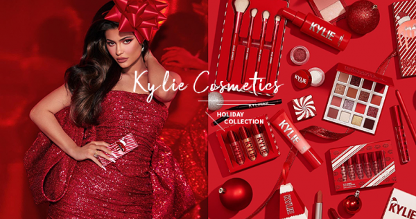 【波波快讯】Kylie Cosmetics「圣诞彩妆系列」出炉！不只节日气息浓厚，红艳高颜值直接俘获荷包！