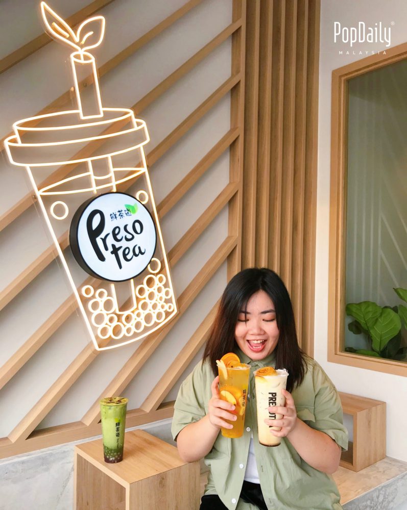 Presotea鲜茶道马来西亚首间分店开张！