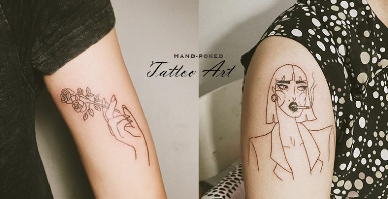 Handpoked Tattoo Art