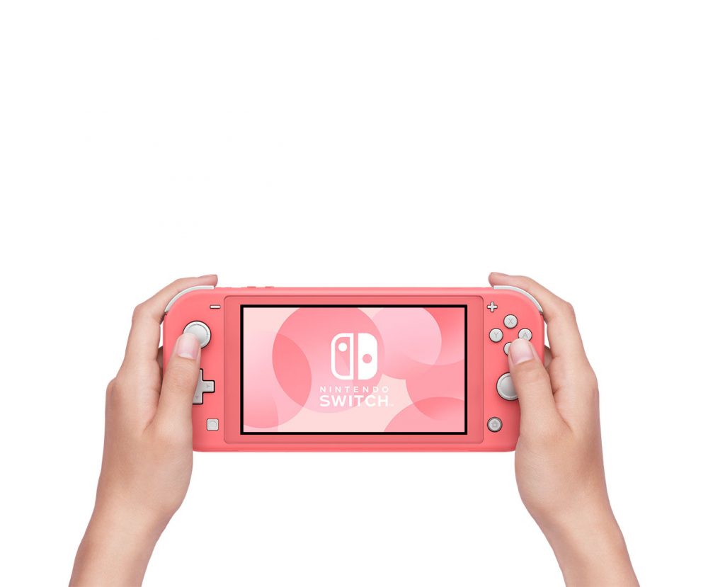 Nintendo革新轻巧Switch！人手一机随时都可以玩，珊瑚色Switch Lite少女款你赏脸吗？