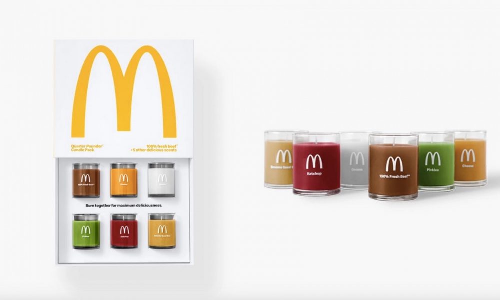 【波波快讯】麦当劳推出汉堡口味的「香氛蜡烛」，真的会让你越闻越饿！