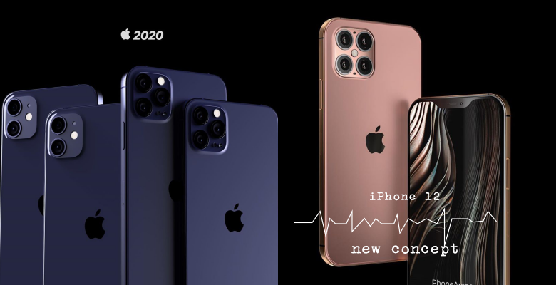 Iphone 12全新概念图公开 绝美新色 海军蓝 玫瑰粉 登场