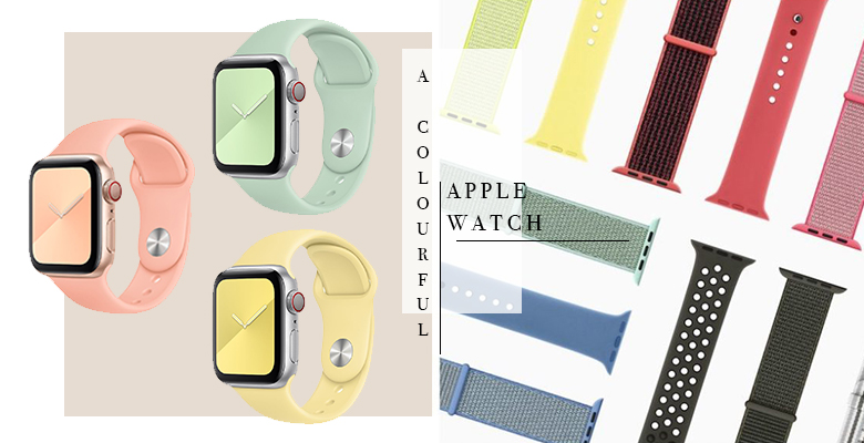 Apple Watch 释出缤纷奶油糖果色表带，用超粉嫩色调晕染春夏之季！