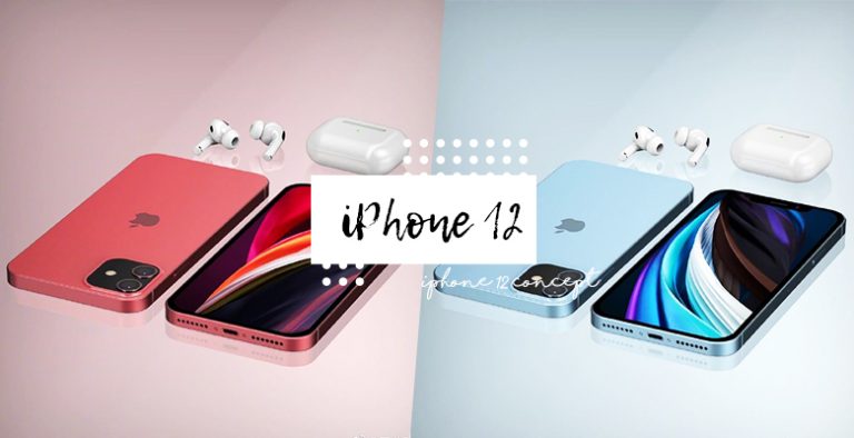 iPhone 12 全新概念图释出，以清新唯美配色缤纷登场，「天空蓝」「野梅粉色」3C少女必入！
