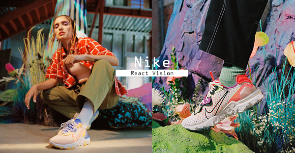 最潮科技鞋款 Nike React Vision 发布！搭载最强舒适度，诠释长腿姐姐街头感穿搭