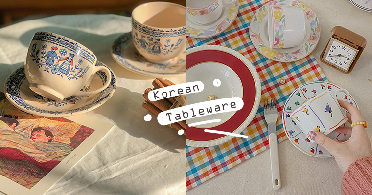 布置餐桌上的风景：韩系高质感可爱餐具推荐，教你打造Insta质感餐桌！