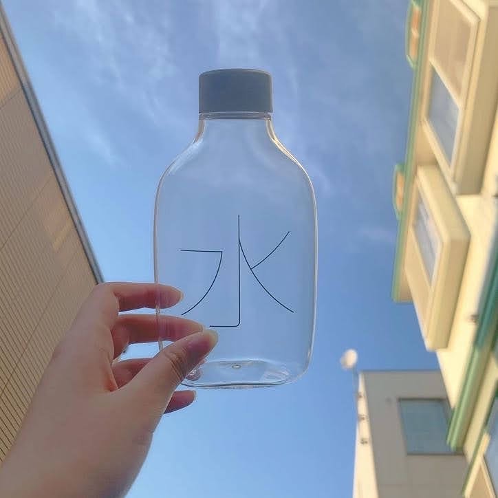 MUJI 高质感环保水瓶！唯美透明瓶身，实现环保日常