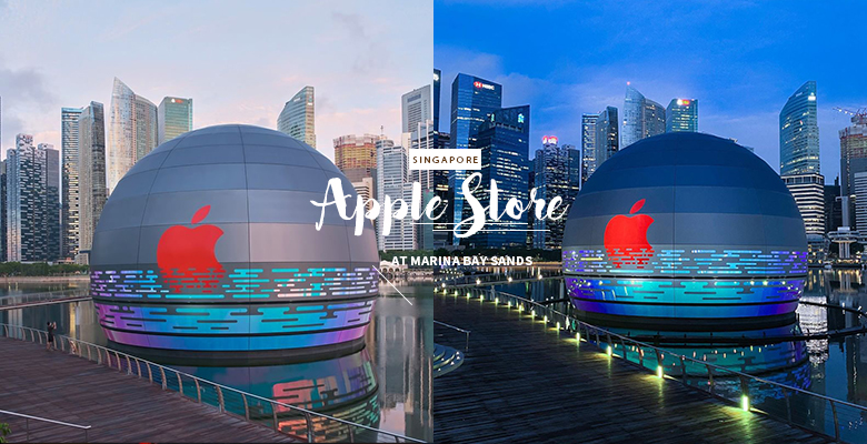 有如凌空于水上的水晶球！新加坡全新绝美Apple Store，将于Marina Bay Sands正式开幕！