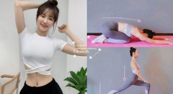 腰间总是有减不掉的游泳圈！无脑居家拉伸术，教你两周速成「女友腹」！