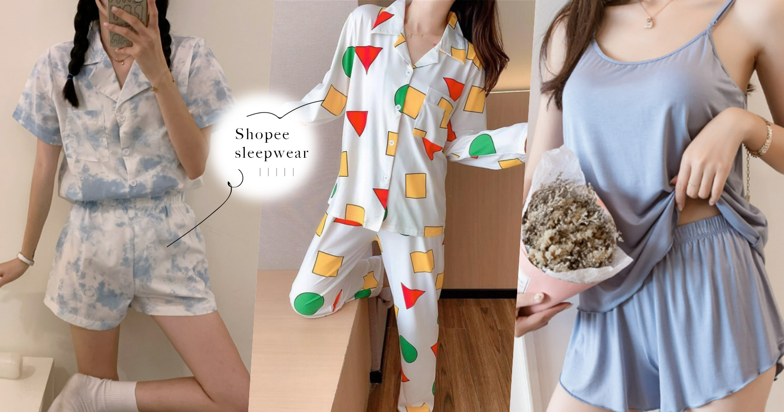 就算是睡觉也要有仪式感！Shopee 5家「居家睡衣推荐」， 最低RM7就能入手质感睡衣！