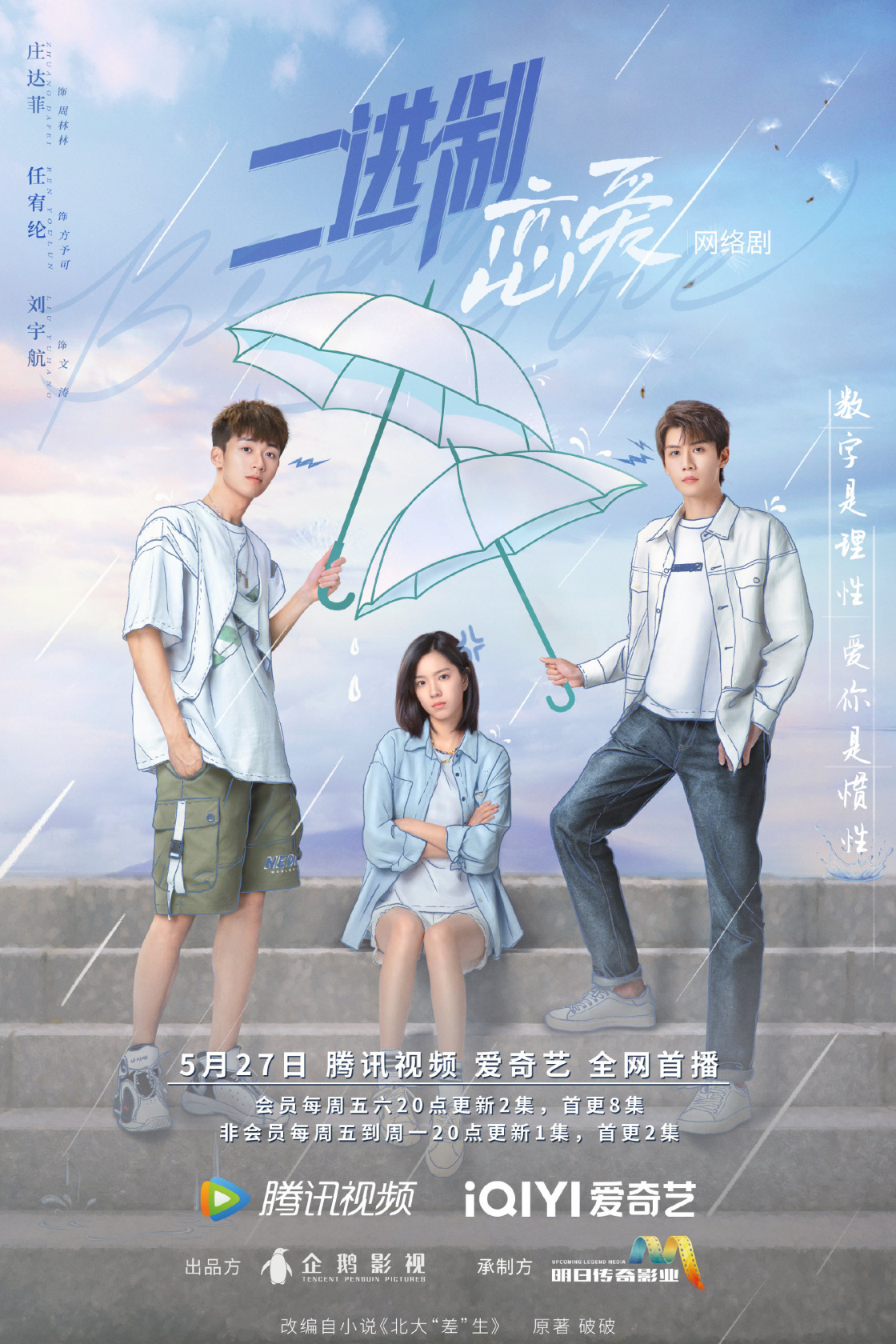 从校服走到婚纱！精选19部「青春校园甜宠剧」，《我只喜欢你》、《二进制恋爱》完美诠释“甜美爱情”该有的模样！