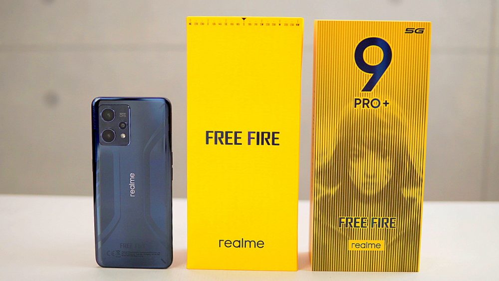 限量版 realme 9 Pro + Free Fire Limited Edition