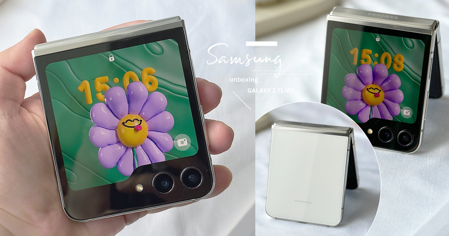 【波波开箱】是谁说它是小废机？最新「Samsung Z Flip5折叠手机」开箱：颜值再升级，超大外屏实用性满分！